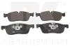 Bremsbelagsatz, Scheibenbremse Vorderachse NK 221218