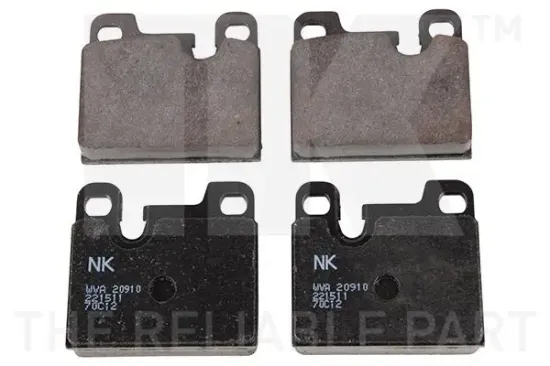 Bremsbelagsatz, Scheibenbremse Hinterachse NK 221511 Bild Bremsbelagsatz, Scheibenbremse Hinterachse NK 221511