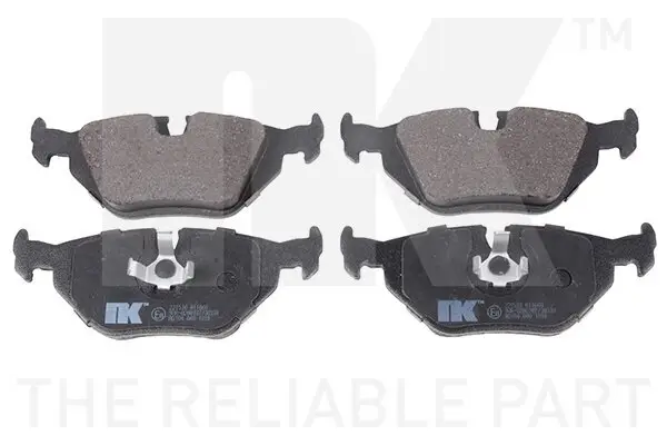 Bremsbelagsatz, Scheibenbremse Hinterachse NK 221516