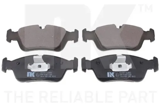 Bremsbelagsatz, Scheibenbremse Vorderachse NK 221525 Bild Bremsbelagsatz, Scheibenbremse Vorderachse NK 221525