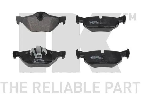 Bremsbelagsatz, Scheibenbremse Hinterachse NK 221550