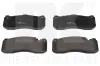Bremsbelagsatz, Scheibenbremse Vorderachse NK 221560