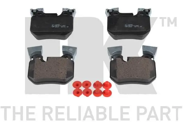 Bremsbelagsatz, Scheibenbremse Hinterachse NK 221562