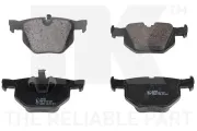 Bremsbelagsatz, Scheibenbremse Hinterachse NK 221566