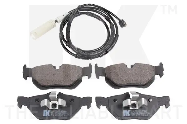 Bremsbelagsatz, Scheibenbremse Hinterachse NK 221577