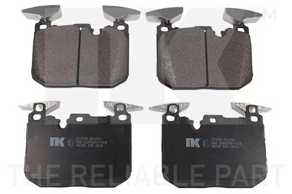 Bremsbelagsatz, Scheibenbremse NK 221578