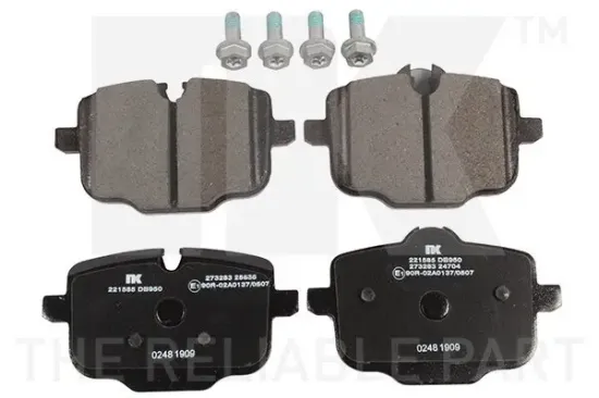 Bremsbelagsatz, Scheibenbremse NK 221585 Bild Bremsbelagsatz, Scheibenbremse NK 221585