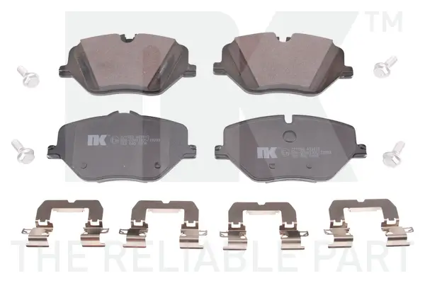 Bremsbelagsatz, Scheibenbremse Vorderachse NK 221593