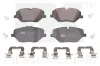 Bremsbelagsatz, Scheibenbremse Vorderachse NK 221593