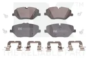 Bremsbelagsatz, Scheibenbremse Vorderachse NK 221593