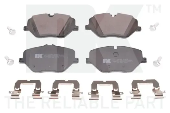 Bremsbelagsatz, Scheibenbremse Vorderachse NK 221593 Bild Bremsbelagsatz, Scheibenbremse Vorderachse NK 221593
