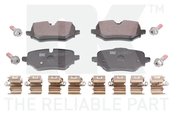 Bremsbelagsatz, Scheibenbremse NK 221594