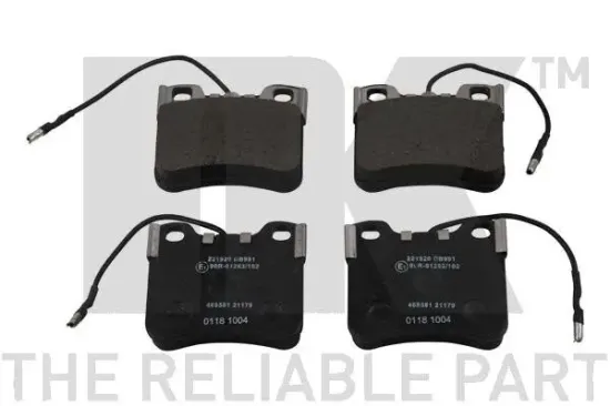 Bremsbelagsatz, Scheibenbremse Vorderachse NK 221920 Bild Bremsbelagsatz, Scheibenbremse Vorderachse NK 221920