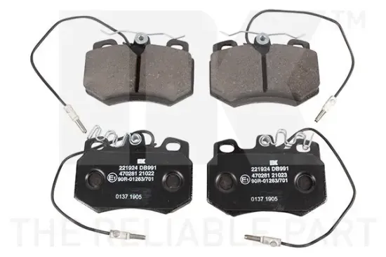 Bremsbelagsatz, Scheibenbremse NK 221924 Bild Bremsbelagsatz, Scheibenbremse NK 221924