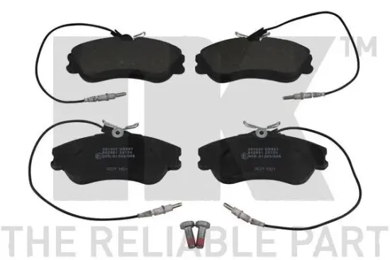 Bremsbelagsatz, Scheibenbremse NK 221937 Bild Bremsbelagsatz, Scheibenbremse NK 221937