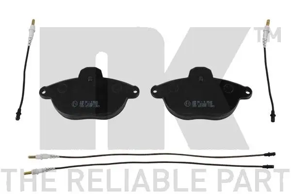 Bremsbelagsatz, Scheibenbremse Vorderachse NK 221939