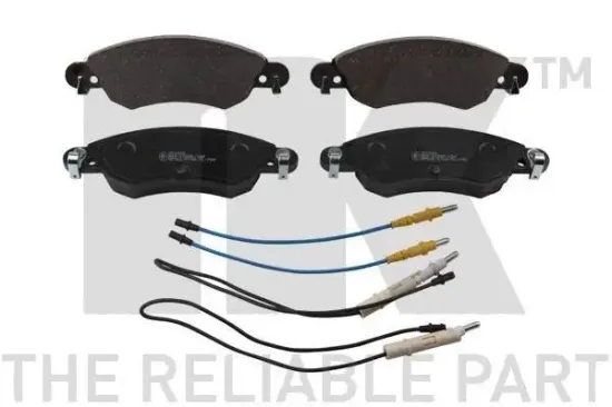 Bremsbelagsatz, Scheibenbremse Vorderachse NK 221943 Bild Bremsbelagsatz, Scheibenbremse Vorderachse NK 221943