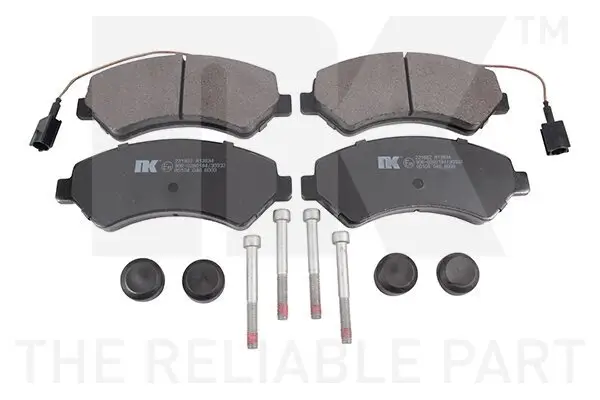 Bremsbelagsatz, Scheibenbremse NK 221962