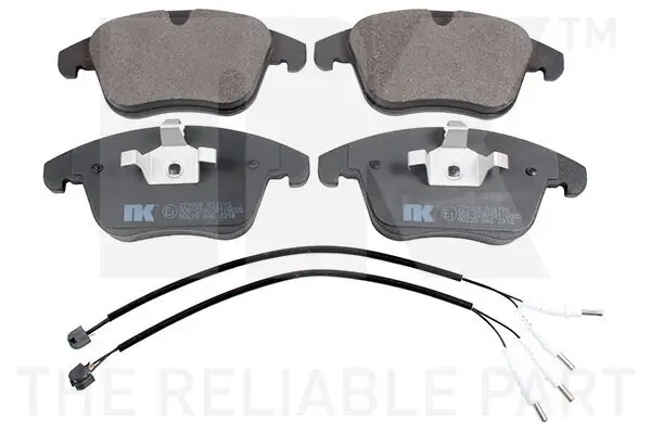 Bremsbelagsatz, Scheibenbremse Vorderachse NK 221968