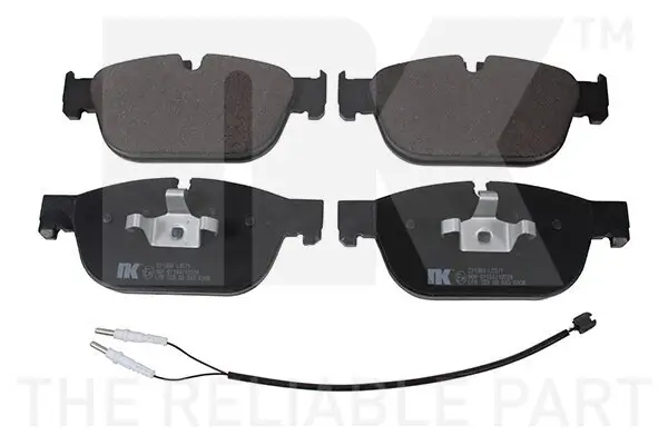 Bremsbelagsatz, Scheibenbremse Vorderachse NK 221969