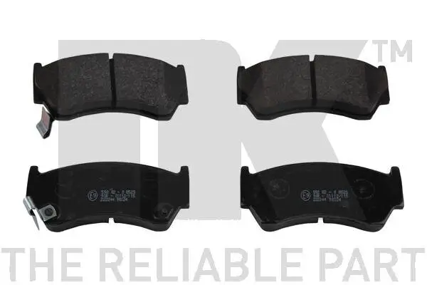 Bremsbelagsatz, Scheibenbremse Vorderachse NK 222244