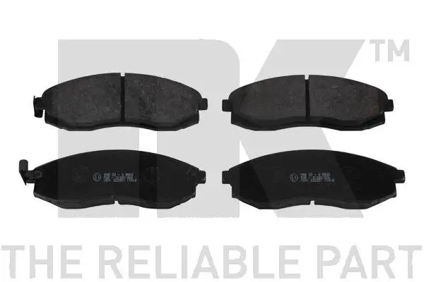 Bremsbelagsatz, Scheibenbremse Vorderachse NK 222251