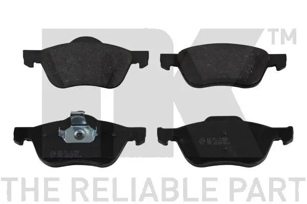 Bremsbelagsatz, Scheibenbremse Vorderachse NK 222259