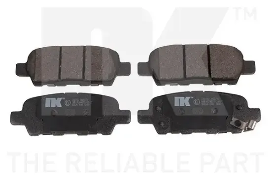 Bremsbelagsatz, Scheibenbremse Hinterachse NK 222262 Bild Bremsbelagsatz, Scheibenbremse Hinterachse NK 222262