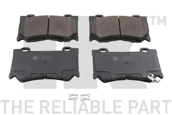 Bremsbelagsatz, Scheibenbremse Vorderachse NK 222287 Bild Bremsbelagsatz, Scheibenbremse Vorderachse NK 222287