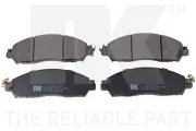 Bremsbelagsatz, Scheibenbremse NK 222298