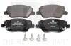 Bremsbelagsatz, Scheibenbremse Vorderachse NK 2223104