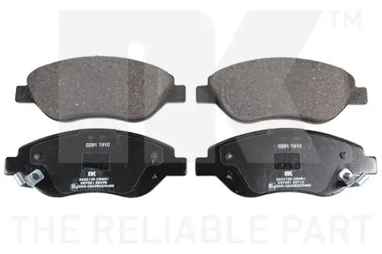 Bremsbelagsatz, Scheibenbremse NK 2223106 Bild Bremsbelagsatz, Scheibenbremse NK 2223106