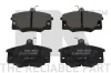 Bremsbelagsatz, Scheibenbremse Vorderachse NK 222322