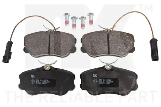 Bremsbelagsatz, Scheibenbremse Vorderachse NK 222328 Bild Bremsbelagsatz, Scheibenbremse Vorderachse NK 222328