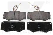 Bremsbelagsatz, Scheibenbremse Vorderachse NK 223018