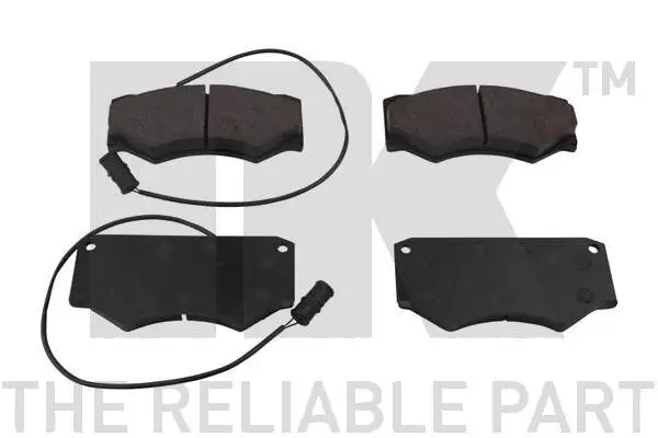 Bremsbelagsatz, Scheibenbremse Vorderachse NK 222342