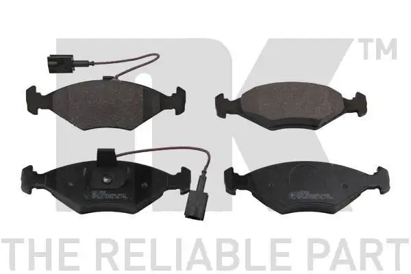 Bremsbelagsatz, Scheibenbremse Vorderachse NK 222359