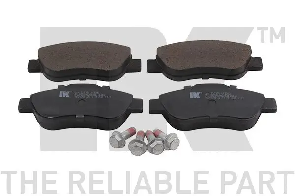 Bremsbelagsatz, Scheibenbremse Vorderachse NK 222375