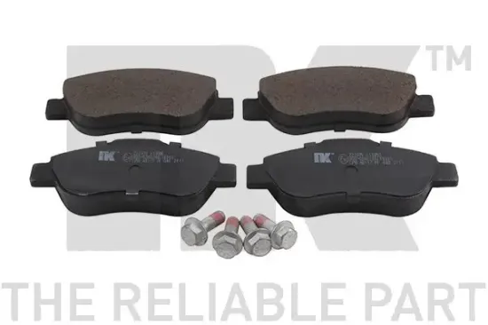 Bremsbelagsatz, Scheibenbremse Vorderachse NK 222375 Bild Bremsbelagsatz, Scheibenbremse Vorderachse NK 222375