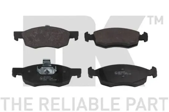 Bremsbelagsatz, Scheibenbremse Vorderachse NK 222376 Bild Bremsbelagsatz, Scheibenbremse Vorderachse NK 222376