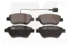 Bremsbelagsatz, Scheibenbremse NK 222380
