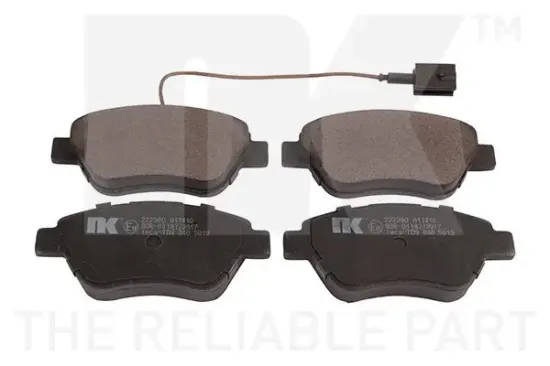 Bremsbelagsatz, Scheibenbremse NK 222380 Bild Bremsbelagsatz, Scheibenbremse NK 222380