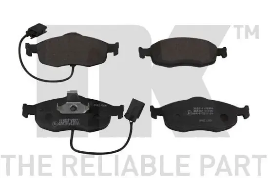 Bremsbelagsatz, Scheibenbremse NK 222519 Bild Bremsbelagsatz, Scheibenbremse NK 222519