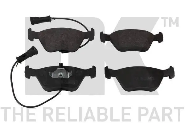 Bremsbelagsatz, Scheibenbremse Vorderachse NK 222552