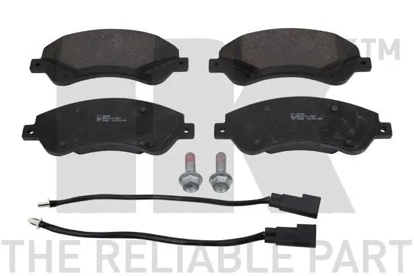 Bremsbelagsatz, Scheibenbremse Vorderachse NK 222564