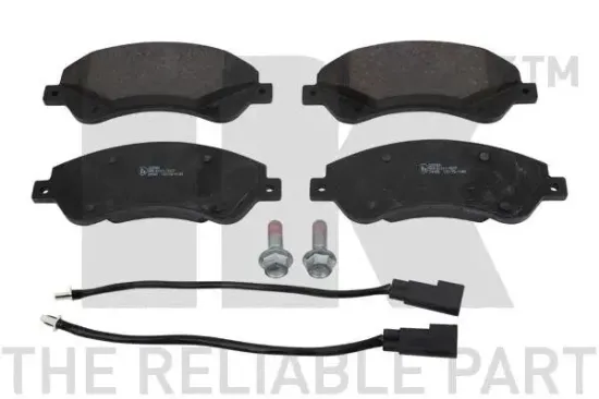Bremsbelagsatz, Scheibenbremse Vorderachse NK 222564 Bild Bremsbelagsatz, Scheibenbremse Vorderachse NK 222564