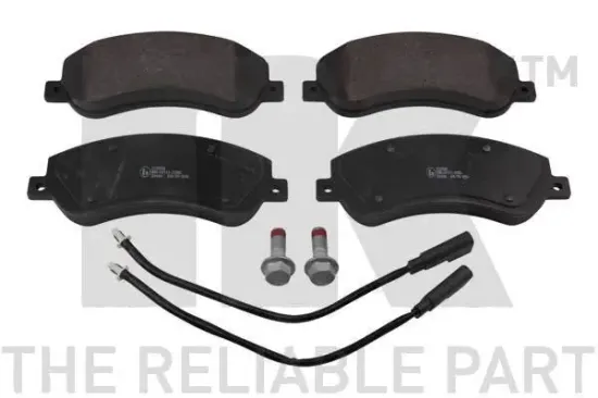 Bremsbelagsatz, Scheibenbremse Vorderachse NK 222566 Bild Bremsbelagsatz, Scheibenbremse Vorderachse NK 222566