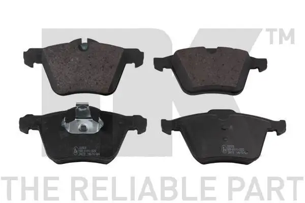 Bremsbelagsatz, Scheibenbremse NK 222570