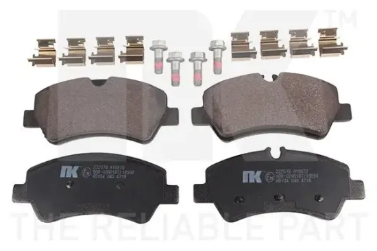 Bremsbelagsatz, Scheibenbremse NK 222578 Bild Bremsbelagsatz, Scheibenbremse NK 222578