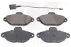 Bremsbelagsatz, Scheibenbremse Vorderachse NK 222590